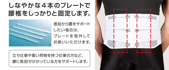 La-VIE（ラ・ヴィ）腰しっかりコルセットサポーター
