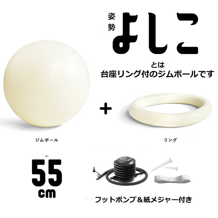 姿勢よしこ55ｃｍ（空気入れ付き）：La-VIE公式オンラインショップ‐AUSSIE、La-VIE（フィットネス・健康器具）の通販‐